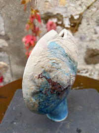 Textured Copper Lustre Vase #1