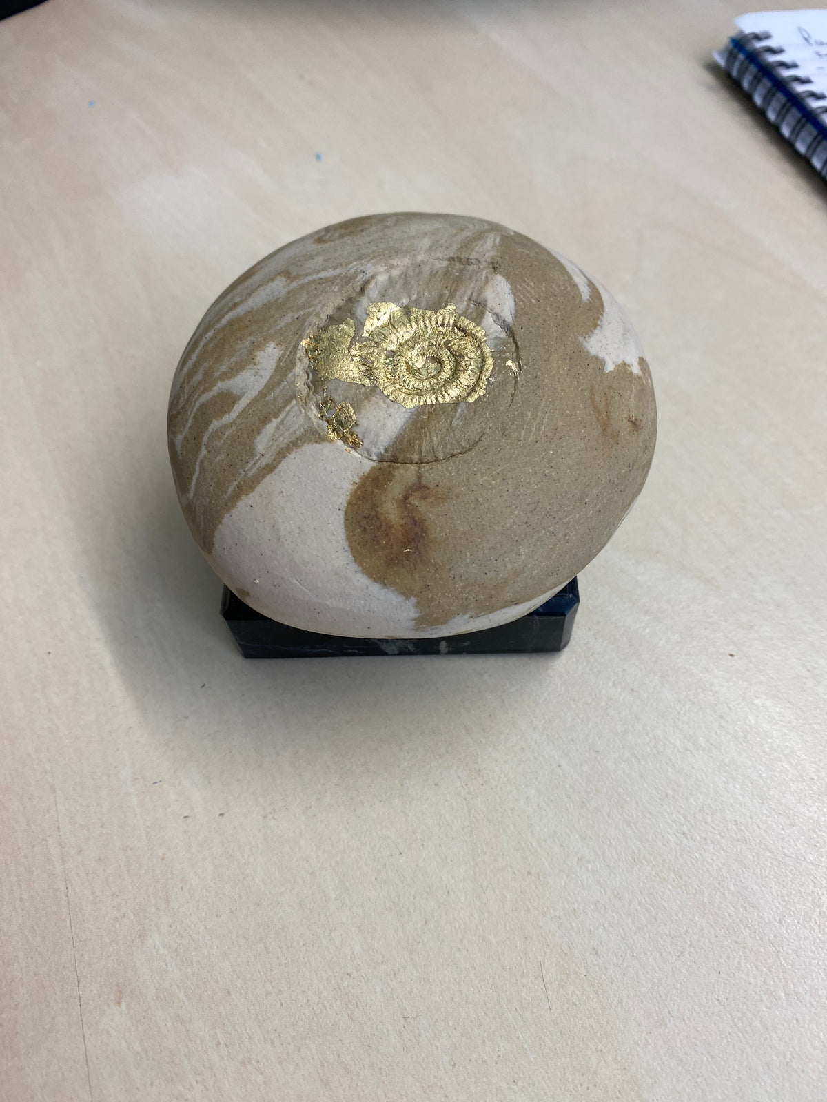Pebble on a Marble Base #2