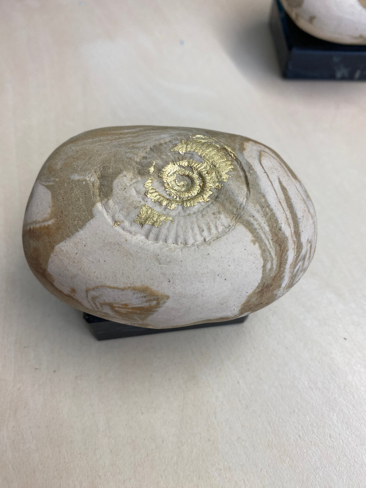 Pebble on a Marble Base #1
