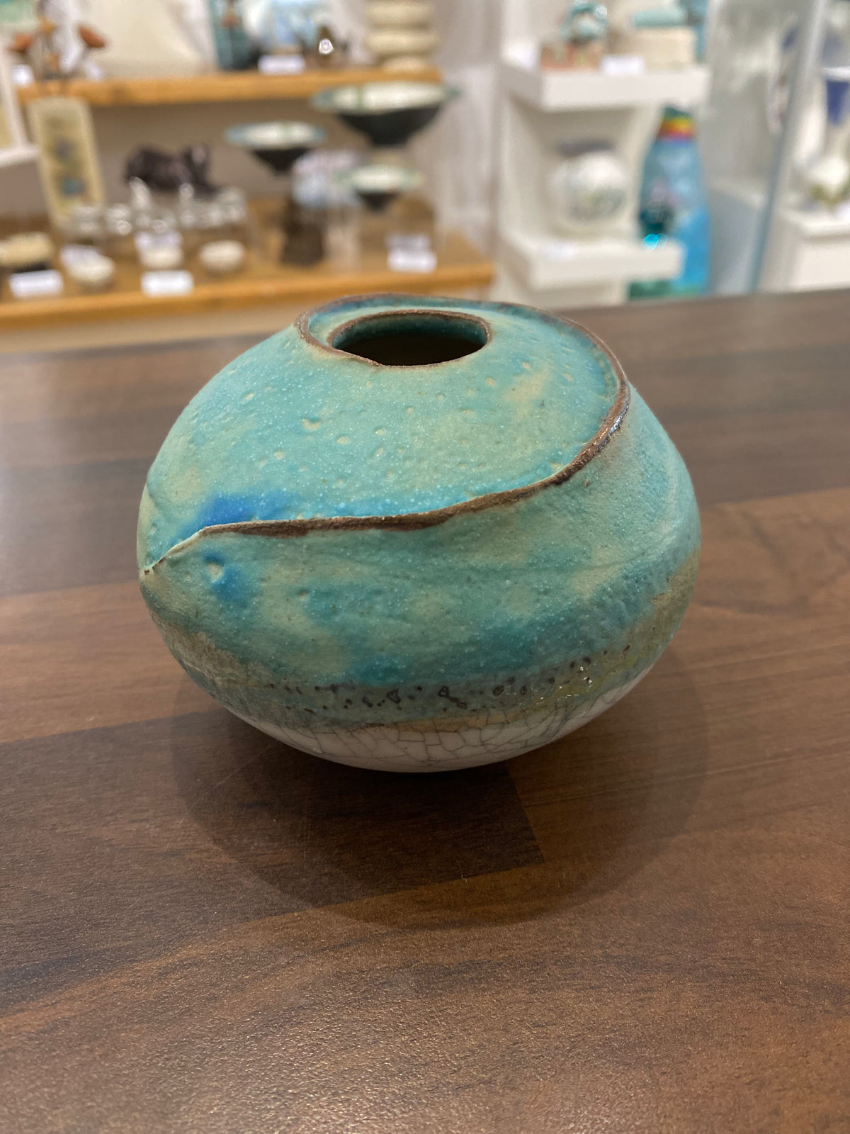 Small Blue Earth Globe #2