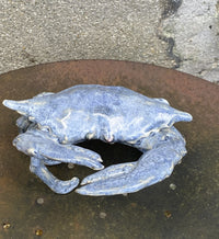 Hand-built Crab (Blue)