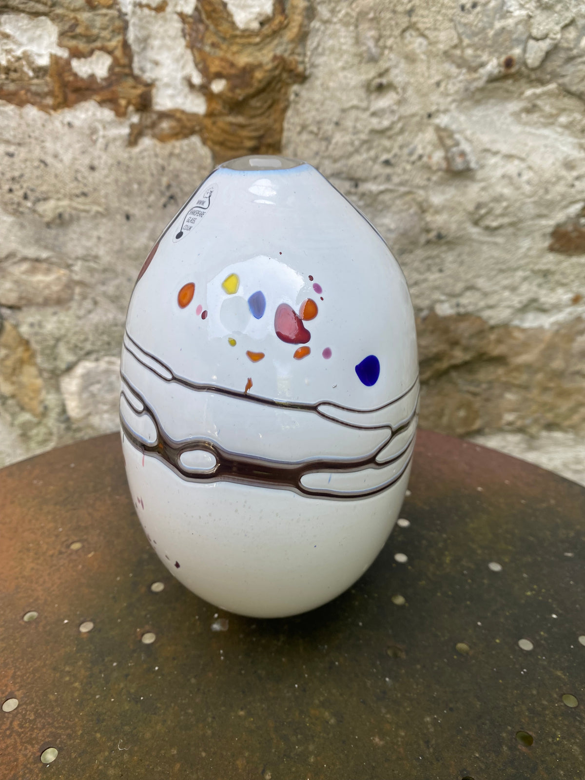Pebble Closed Vase - Medium