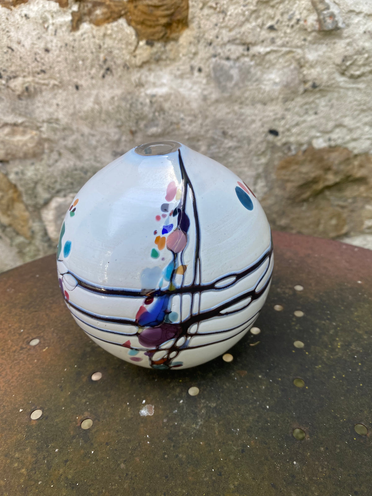 Pebble Closed Vase - Small