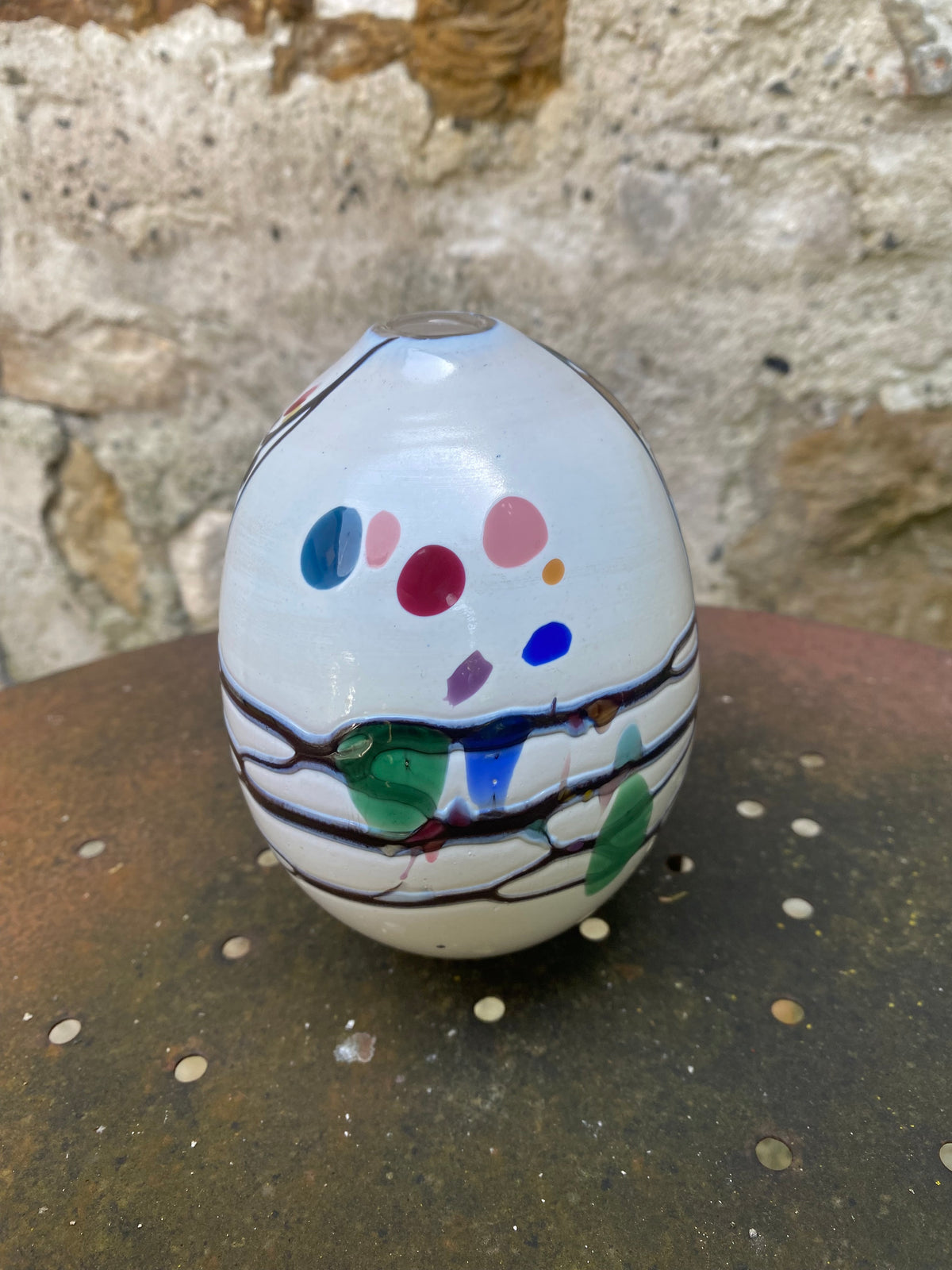Pebble Closed Vase - Small