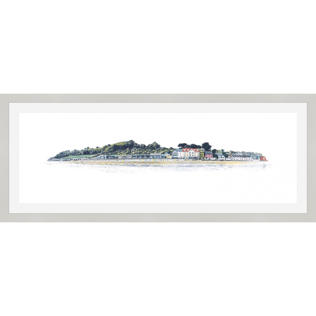 Lyme Regis (Framed Print)