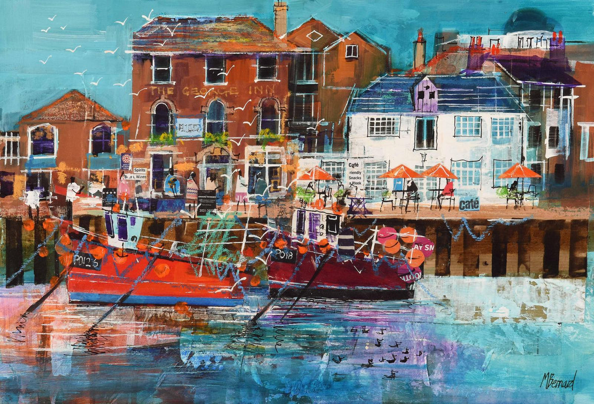 Fishing Boats and the George Inn
