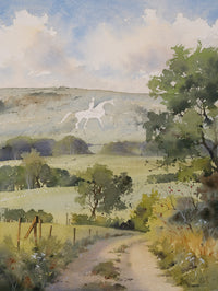 The Path to Osmington White Horse