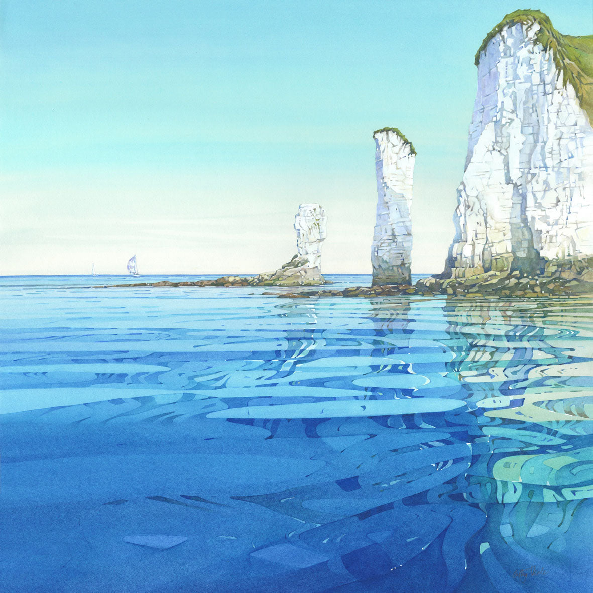 Two Stacks (Limited Edition Print)