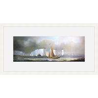 Old Harry Sailing Gaffer (Framed Limited Edition Print)
