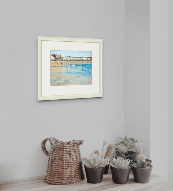 Weymouth Beach (Framed Limited Edition Print)