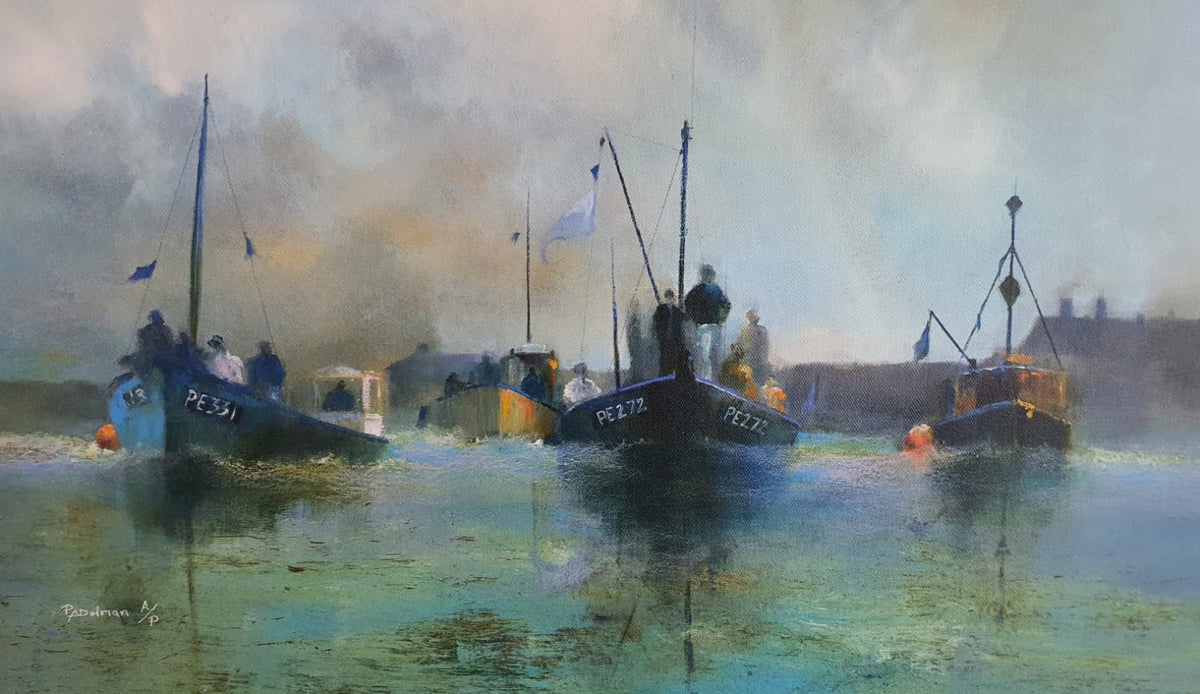 Fishing Boat Race (Framed Limited Edition Print)