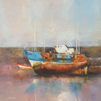 Where the Nets Sleep (Original Painting)