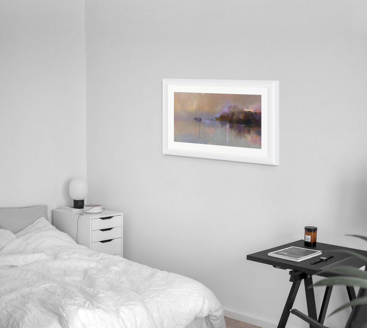 The Moorings (Framed Limited Edition Print)