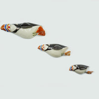 Flying Puffins
