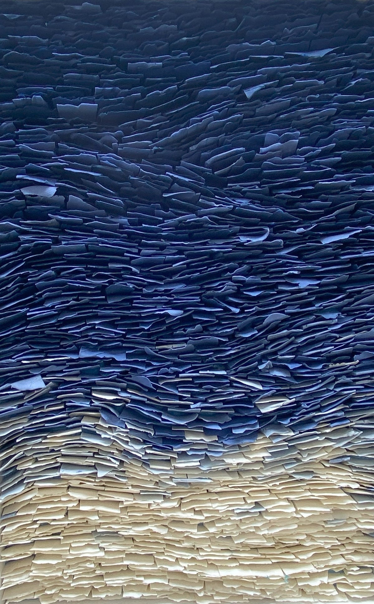 Blue Porcelain Wave #3