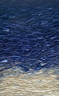 Blue Porcelain Wave #3