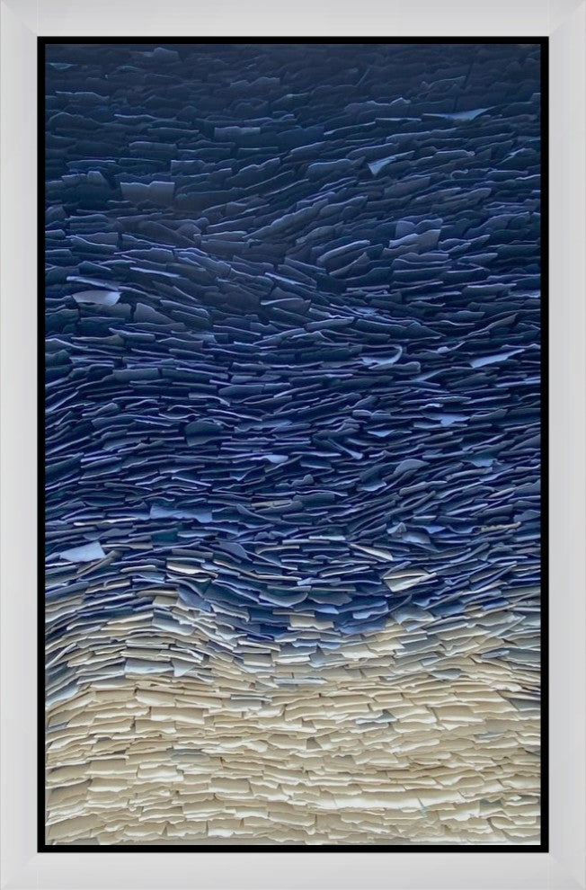Blue Porcelain Wave #3