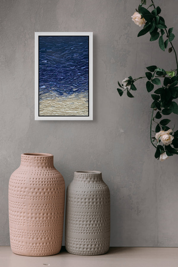 Blue Porcelain Wave #3