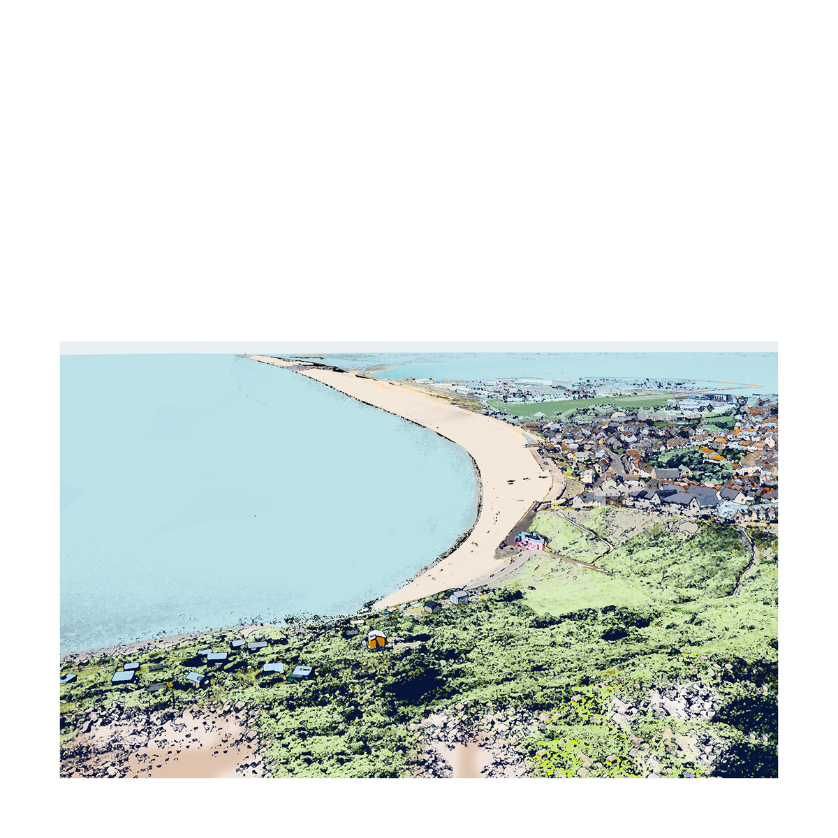 Chiswell Village, Portland (Print)