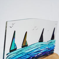 Single Boat Panel with 4 Dichroic boats