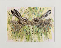 Hare Pair (Print)