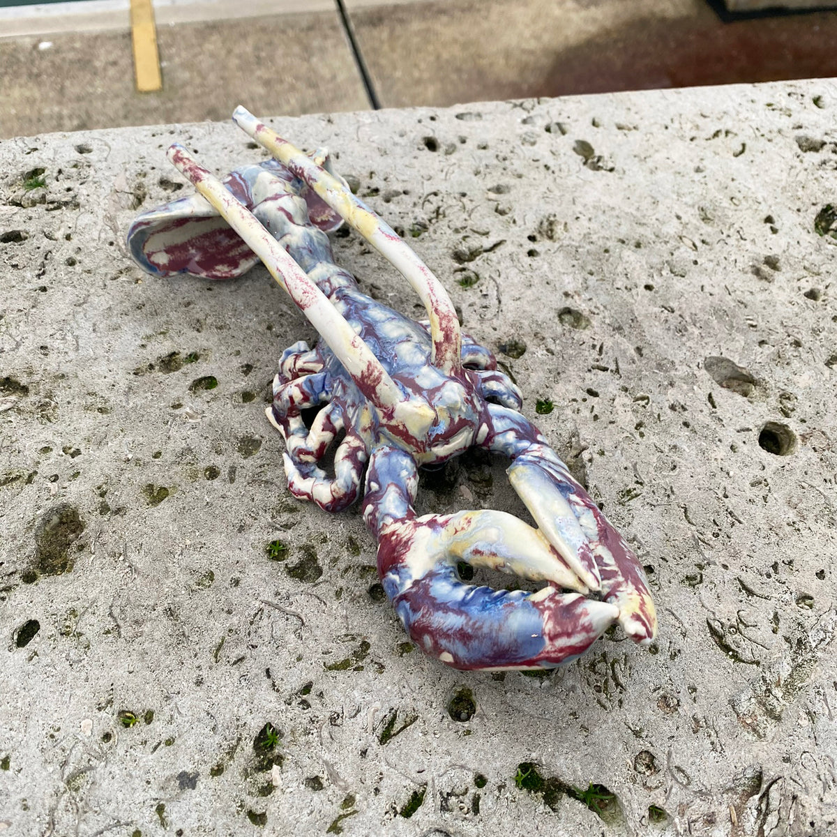 Hand-built Lobster #1 (Red)