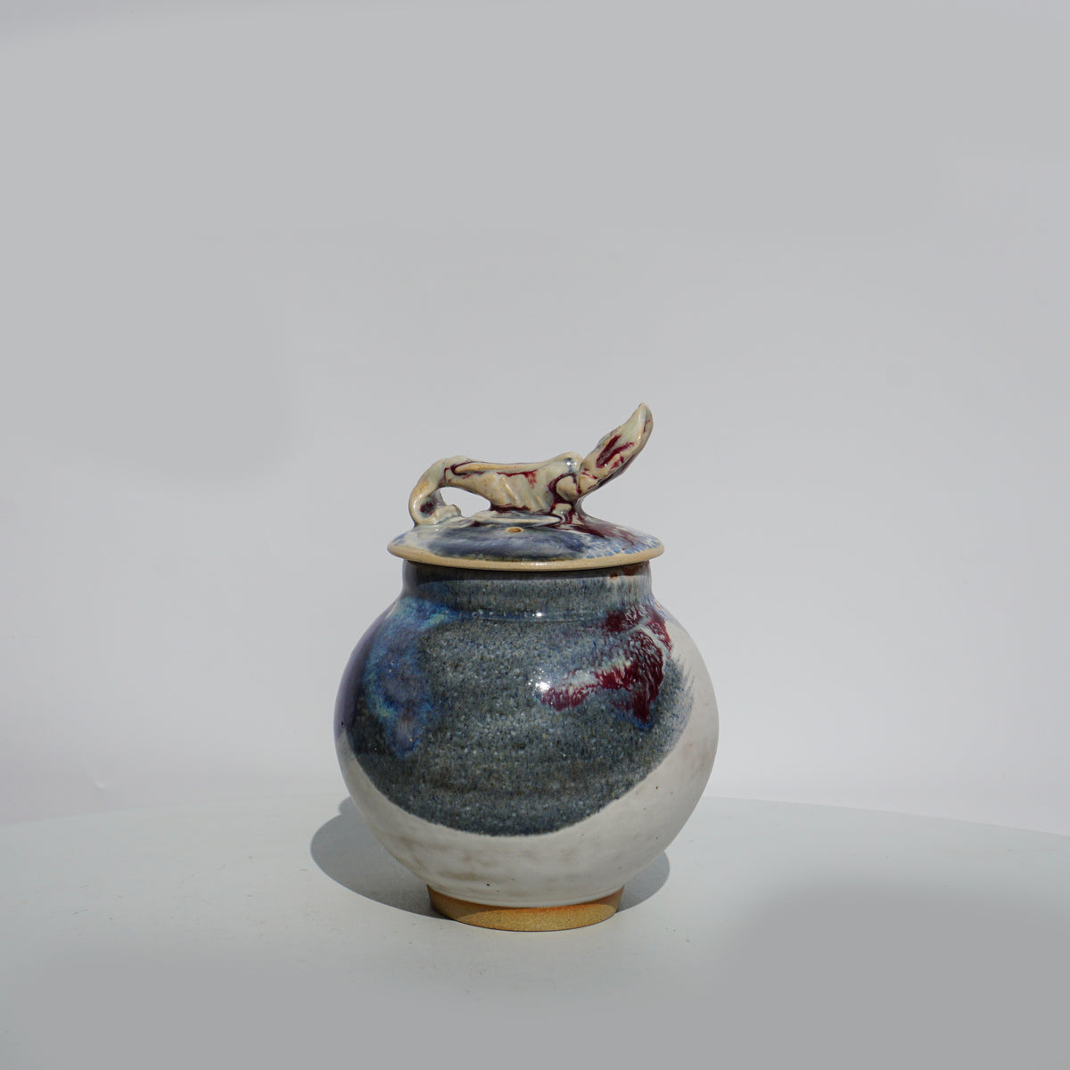 Small Jar with Lobster Lid