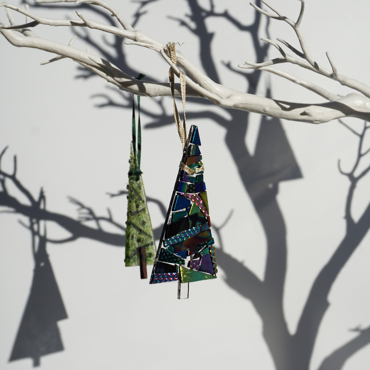 Christmas Tree Glass Ornaments