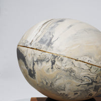 Pale Blue Dot on Iroko Base