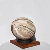 Giant Strata Sphere on Iroko Base