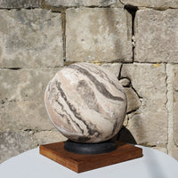 Giant Strata Sphere on Iroko Base