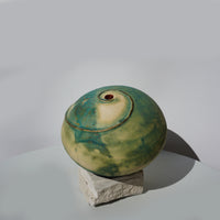 Blue Earth Globe on Marble