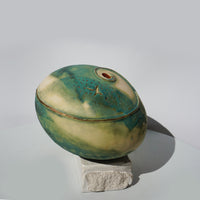Blue Earth Globe on Marble