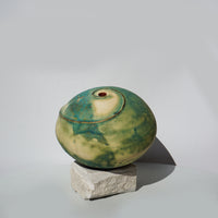 Blue Earth Globe on Marble