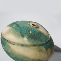 Blue Earth Globe on Marble