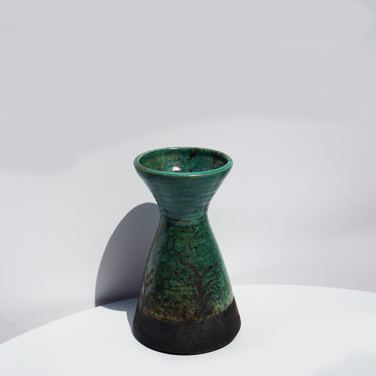 Tall Seaweed Bud Vase