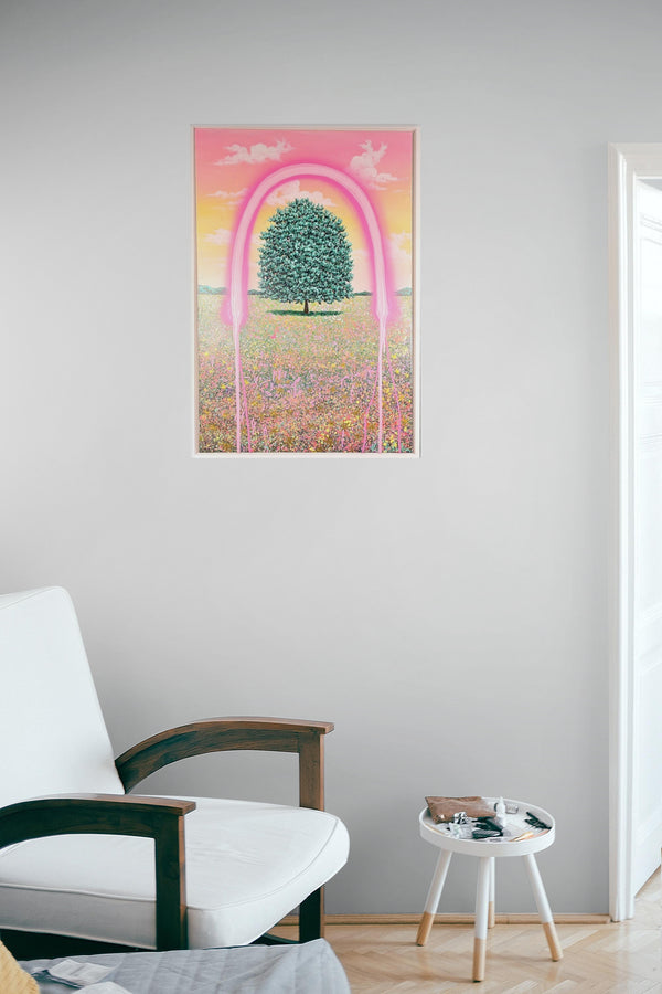 Loving Sunset Lone Tree