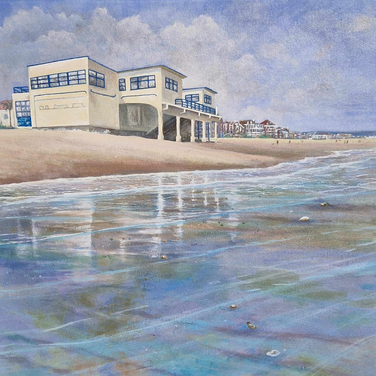 Paddling at the Pier (Limited Edition Print)