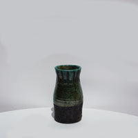 Raku Faceted Bottle #2