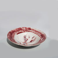 Large Lobster Bowl - Red