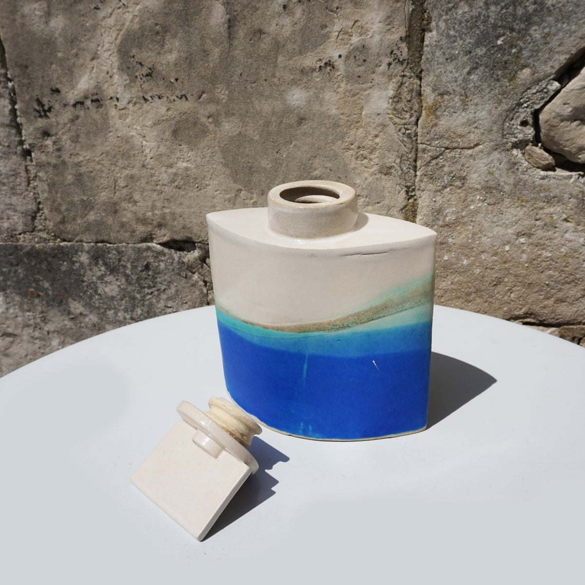 Screw Top Ceramic Jar