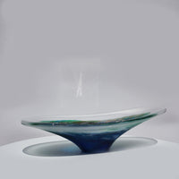 Small Shoal Bowl - Aqua Frosted
