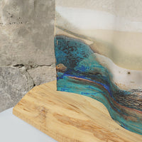 Coastal Wave on Cedar Base