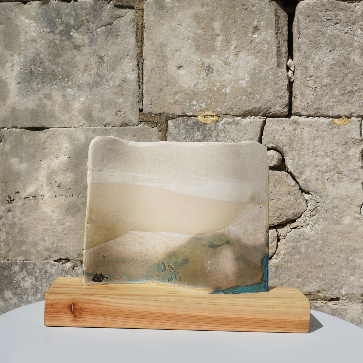 Coastal Wave on Cedar Base