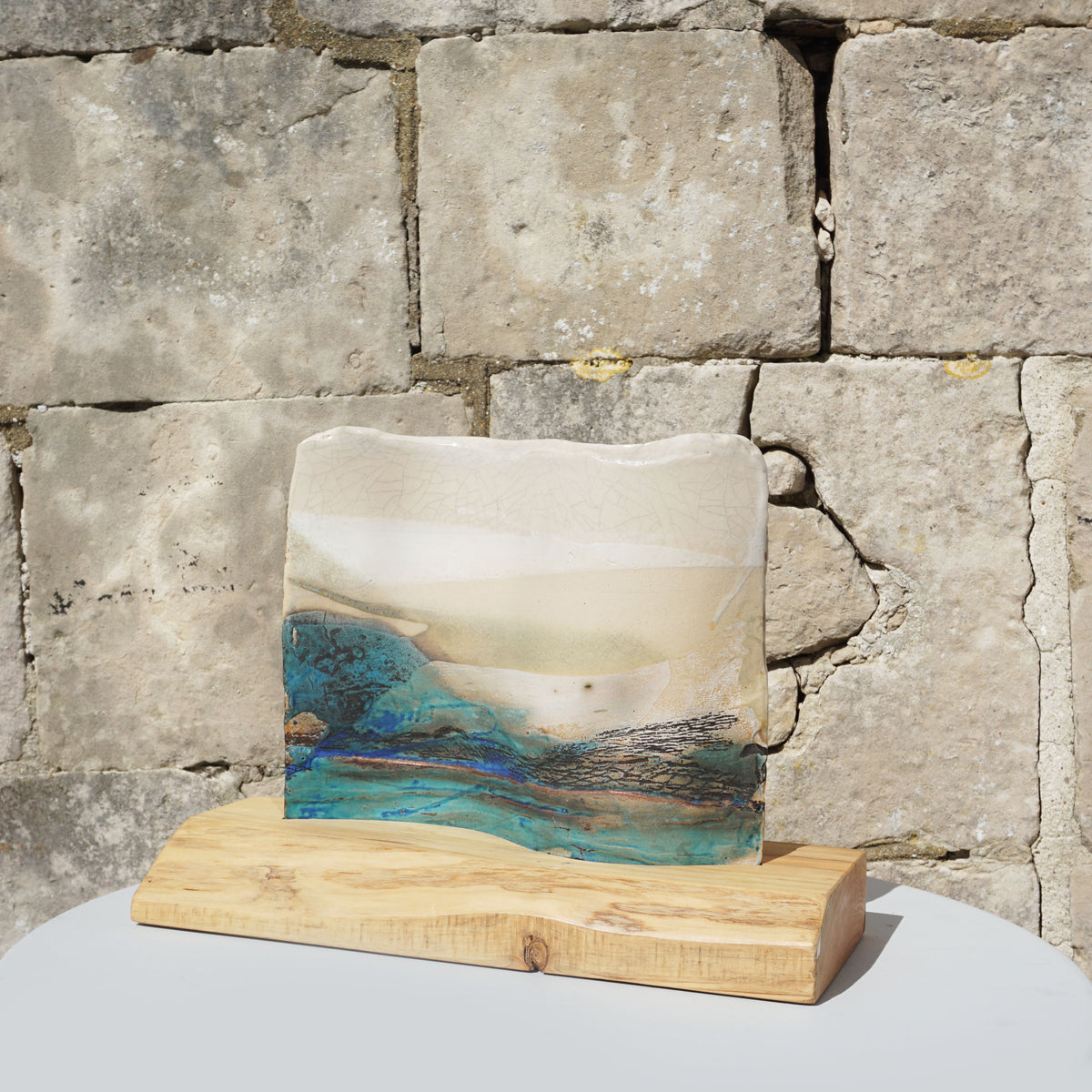 Coastal Wave on Cedar Base