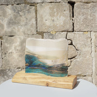 Coastal Wave on Cedar Base