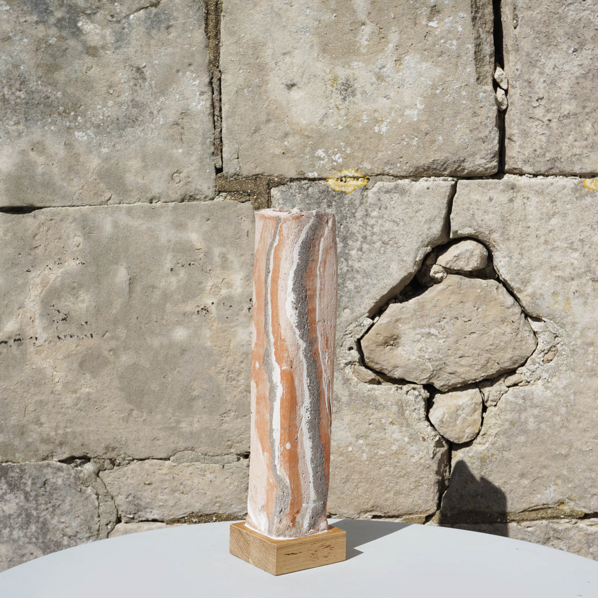 Strata Column on Beech Base #1