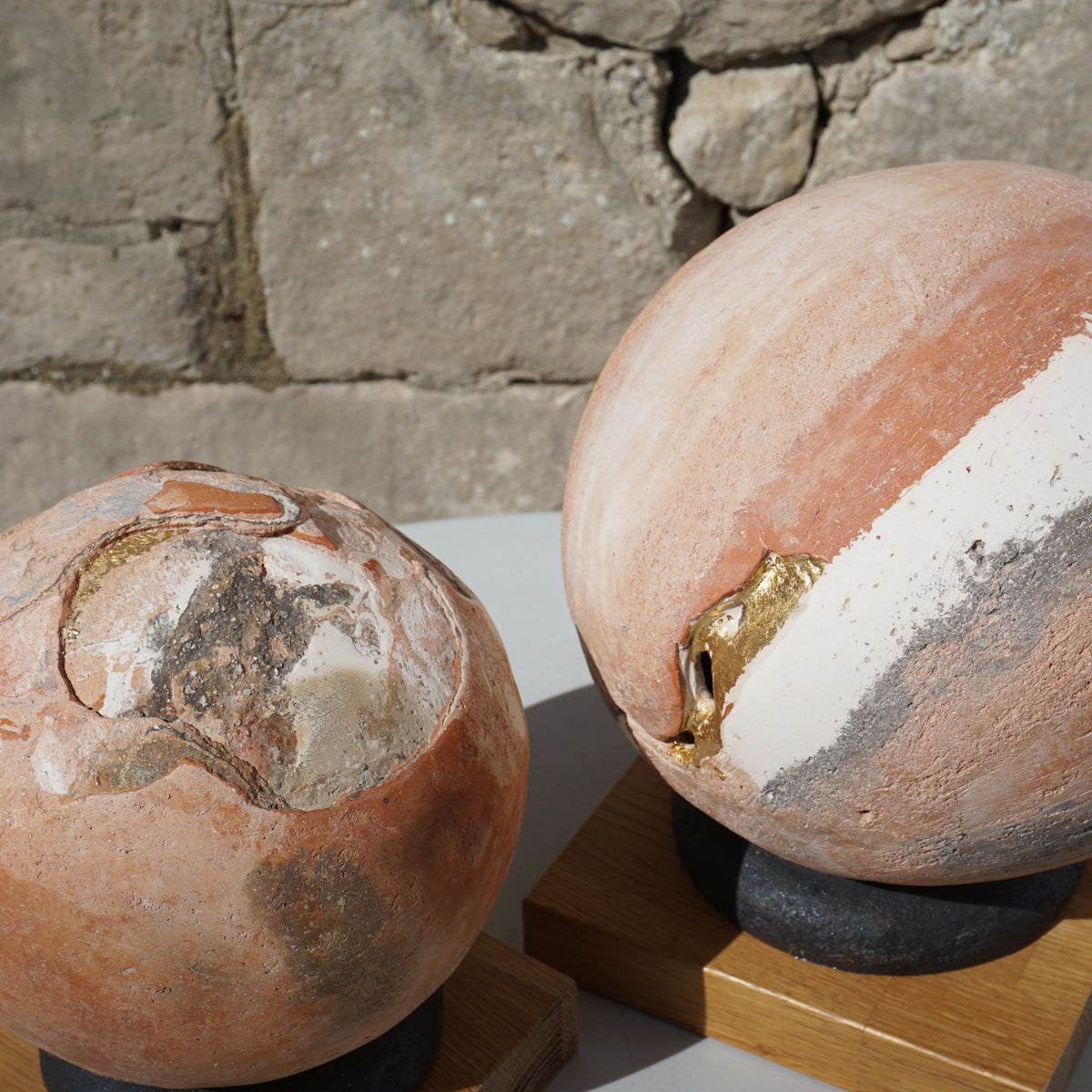 What Lies Beneath - Globe on a Beech Base #1