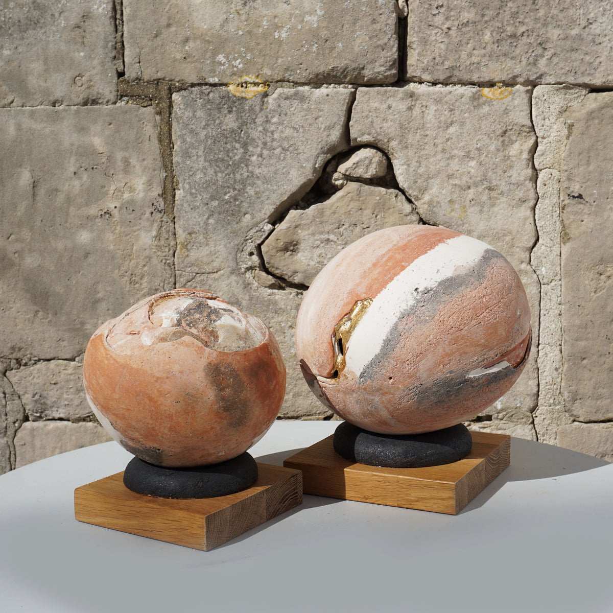 What Lies Beneath - Globe on a Beech Base #2