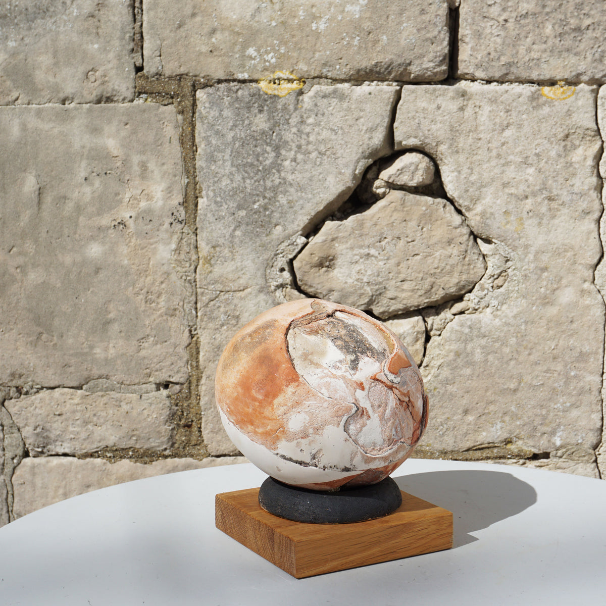 What Lies Beneath - Globe on a Beech Base #1
